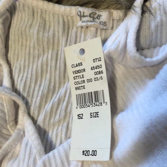 Pacsun knit spgtti strap crop top - Picture 2 of 3